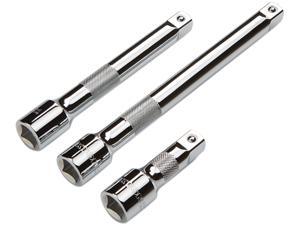 TEKTON 1606 3-pc. 1/2 in. Drive Extension Bar Set - Cr-V TEKTON 1606 3-pc. 1/2 in. Drive Extension Bar Set - Cr-V