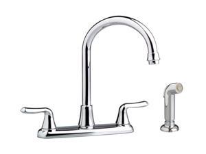 American Standard 4275.551.002 Colony Soft Gooseneck Kitchen Faucet w/ spray Polished Chrome American Standard 4275.551.002 Colony Soft Gooseneck Kitchen Faucet w/ spray Polished Chrome