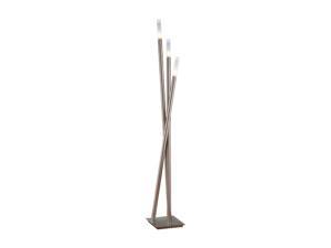 LumiSource Icicle Floor Lamp Brushed Aluminum LumiSource Icicle Floor Lamp Brushed Aluminum