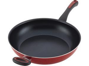 Paula Deen Riverbend Aluminum Nonstick 12-1/2-Inch Deep Skillet with Helper Handle Paula Deen Riverbend Aluminum Nonstick 12-1/2-Inch Deep Skillet with Helper Handle