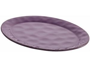 Rachael Ray Cucina Dinnerware 10 in. x 14 in. Stoneware Oval Platter in Lavender Purple Rachael Ray Cucina Dinnerware 10 in. x 14 in. Stoneware Oval Platter in Lavender Purple