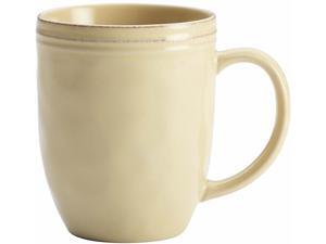 Rachael Ray Cucina Dinnerware 12 oz. Stoneware Mug in Almond Cream Rachael Ray Cucina Dinnerware 12 oz. Stoneware Mug in Almond Cream