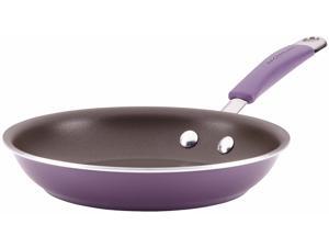 Rachael Ray Cucina Hard Enamel Nonstick 8-1/2 in. Skillet in Lavender Purple Rachael Ray Cucina Hard Enamel Nonstick 8-1/2 in. Skillet in Lavender Purple