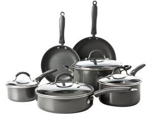 Cuisinart Elements Pro Induction 10-Piece Non-Stick Cookware Set, Black Cuisinart Elements Pro Induction 10-Piece Non-Stick Cookware Set, Black