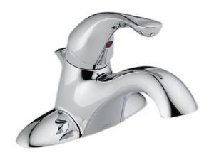 Delta 520-MPU-DST Classic 4 in. Centerset 1-Handle Bathroom Faucet in Chrome Delta 520-MPU-DST Classic 4 in. Centerset 1-Handle Bathroom Faucet in Chrome