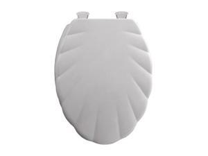 Bemis 122EC 000 Mayfair Sculptured Elongated Closed Front Toilet Seat in White Bemis 122EC 000 Mayfair Sculptured Elongated Closed Front Toilet Seat in White
