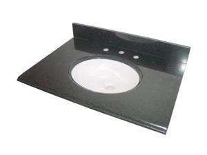 Pegasus 31684 31-Inch Granite Vanity Top with White Bowl and 8-Inch Spread Pegasus 31684 31-Inch Granite Vanity Top with White Bowl and 8-Inch Spread