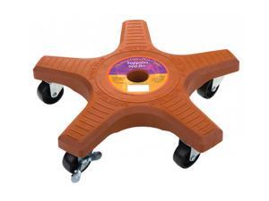 Plantstand 14 inch Terra Cotta 5-Wheel Single Plant Caddie Plantstand 14 inch Terra Cotta 5-Wheel Single Plant Caddie
