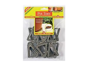 Plantstand 12 Pack Dark Gray Pot Toes Plantstand 12 Pack Dark Gray Pot Toes