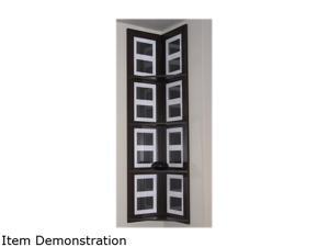 4D Concepts 94810 Hanging Corner Picture Shelf 4 Tier Decorative Shelving 4D Concepts 94810 Hanging Corner Picture Shelf 4 Tier Decorative Shelving