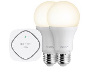 Belkin F5Z0489UK WeMo Controlled LED Bulb Lighting Starter Set (Screw Cap) Belkin F5Z0489UK WeMo Controlled LED Bulb Lighting Starter Set (Screw Cap)