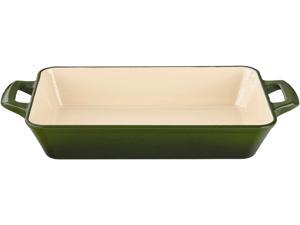La Cuisine 14 x 9 x 3 (Large) Deep Roasting Pan with 2 Handles La Cuisine 14 x 9 x 3 (Large) Deep Roasting Pan with 2 Handles
