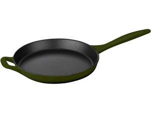 La Cuisine 10.00" Round Frypan/Skillet w/ Cast Iron Handle La Cuisine 10.00" Round Frypan/Skillet w/ Cast Iron Handle