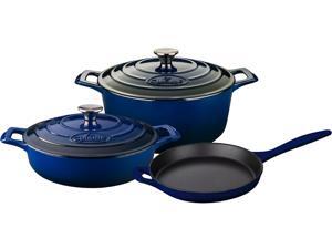 La Cuisine 5 pc set, 3.75QT Saute w/lid, 6.5QT Round w/lid, 10" Fry Pan La Cuisine 5 pc set, 3.75QT Saute w/lid, 6.5QT Round w/lid, 10" Fry Pan