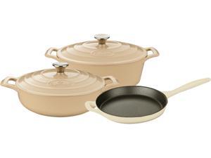 La Cuisine 5 pc set, Pro Range 3.75QT Saute w/lid, 6.75QT Oval w/lid, 10" Fry Pan La Cuisine 5 pc set, Pro Range 3.75QT Saute w/lid, 6.75QT Oval w/lid, 10" Fry Pan