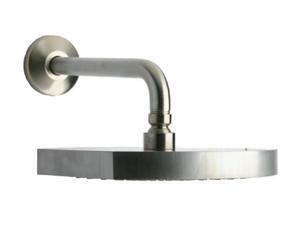 La Toscana 86PW750 Novello Wall Mount Shower Head with Arm and Flange, Brushed Nickel Finish La Toscana 86PW750 Novello Wall Mount Shower Head with Arm and Flange, Brushed Nickel Finish