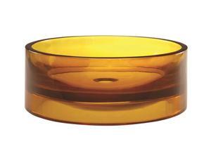 Decolav 2806-HNC Round Above Counter Resin Lavatory in Honeycomb Decolav 2806-HNC Round Above Counter Resin Lavatory in Honeycomb