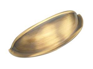 Giagni CP-3AB 3" Shallow Cup Pull - Antique Brass Giagni CP-3AB 3" Shallow Cup Pull - Antique Brass