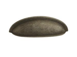 Giagni CP-3TP 3" Shallow Cup Pull - Tumbled Pewter Giagni CP-3TP 3" Shallow Cup Pull - Tumbled Pewter