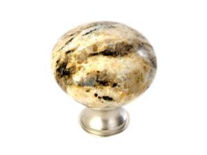 Giagni KB-GR-SACE 1-1/4" Football Knob - Santa Cecilia Giagni KB-GR-SACE 1-1/4" Football Knob - Santa Cecilia