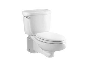 American Standard 2093.100.020 Glenwall Pressure Assisted Elongated Wall-Mounted Toilet American Standard 2093.100.020 Glenwall Pressure Assisted Elongated Wall-Mounted Toilet