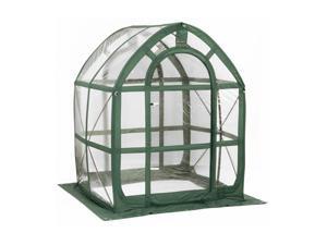 Flowerhouse FHPH155CL 5' x 5' x 6.5' PlantHouse 5 Clear Flowerhouse FHPH155CL 5' x 5' x 6.5' PlantHouse 5 Clear