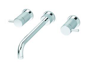 American Standard 2064.451.002 8" O.C. Wall Mount Serin 2 Handle Wall Mount Lavatory Faucet Polished Chrome American Standard 2064.451.002 8" O.C. Wall Mount Serin 2 Handle Wall Mount Lavatory Faucet Polished Chrome