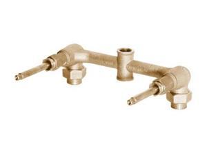 Pfister 03-61XA 8" Fixed Cast Brass 2-Handle Valve Body Pfister 03-61XA 8" Fixed Cast Brass 2-Handle Valve Body
