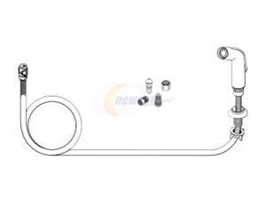 DELTA RP31612 Spray and Hose Assembly, Chrome DELTA RP31612 Spray and Hose Assembly, Chrome