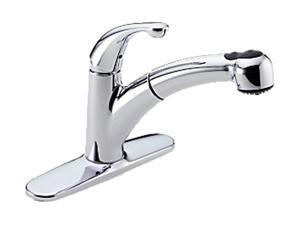 DELTA 467-DST Palo Single Handle Pull-Out Kitchen Faucet DELTA 467-DST Palo Single Handle Pull-Out Kitchen Faucet