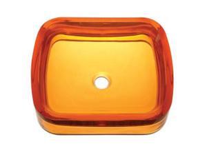 Decolav 2802-HNC 17.63" Above Counter Resin Lavatory, Honeycomb Decolav 2802-HNC 17.63" Above Counter Resin Lavatory, Honeycomb