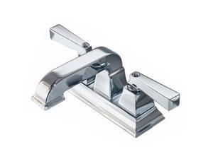 American Standard 2555.201.002 4" Centerset Town Square Bathroom Faucet Polished Chrome American Standard 2555.201.002 4" Centerset Town Square Bathroom Faucet Polished Chrome