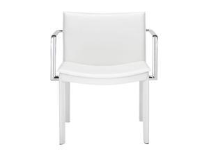 Zuo Modern Gekko Set of 2 Gekko Conference Chair White Zuo Modern Gekko Set of 2 Gekko Conference Chair White