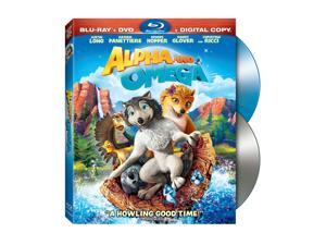 Alpha and Omega (DVD + Blu-ray/WS) Justin Long (voice), Hayden Panettiere (voice), Christina Ricci (voice), Danny Glover (voice), Dennis Hopper (voice) Alpha and Omega (DVD + Blu-ray/WS) Justin Long (voice), Hayden Panettiere (voice), Christina Ricci (voice), Danny Glover (voice), Dennis Hopper (voice)