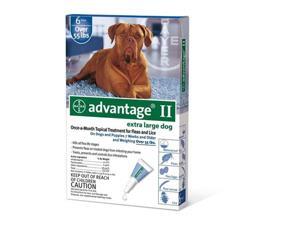 Advantage II for Dogs Over 55 lbs 6pk Advantage II for Dogs Over 55 lbs 6pk