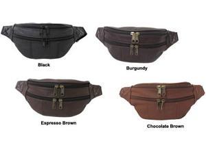 Assorted Leather Fanny Packs (#7310-0245) Assorted Leather Fanny Packs (#7310-0245)