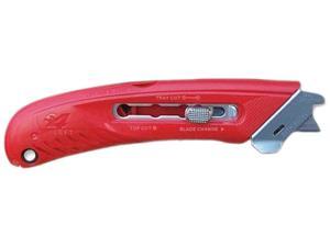 Pacific Handy Cutter PHCS4L Safety Cutter- Left-Handed- Steel- Red Pacific Handy Cutter PHCS4L Safety Cutter- Left-Handed- Steel- Red