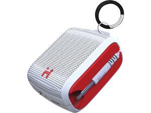 IHOME iM54WRC Rechargeable Mini Speaker (White/Red) IHOME iM54WRC Rechargeable Mini Speaker (White/Red)