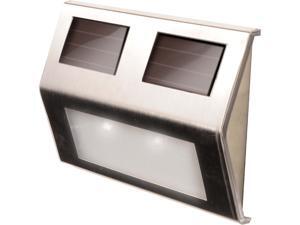 MAXSA INNOVATIONS 47334-SS Solar Deck Lights, 4 pk (Stainless Steel) MAXSA INNOVATIONS 47334-SS Solar Deck Lights, 4 pk (Stainless Steel)