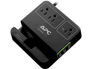 APC P3U3B 3-Outlet SurgeArrest(R) Surge Protector with 3 USB Ports (Black) APC P3U3B 3-Outlet SurgeArrest(R) Surge Protector with 3 USB Ports (Black)