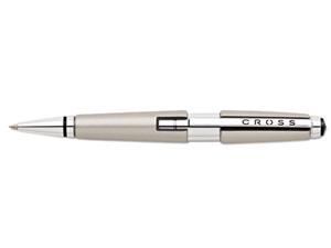Cross CRSAT0555-5, Edge Pen, 0.7 mm, Medium, Black Ink, Titanium Barrel Cross CRSAT0555-5, Edge Pen, 0.7 mm, Medium, Black Ink, Titanium Barrel
