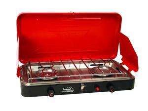 Texsport Super High Output Dual Burner Piezo Igniter Propane Stove Texsport Super High Output Dual Burner Piezo Igniter Propane Stove