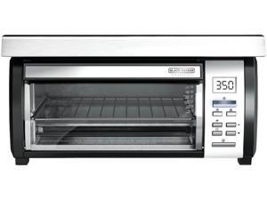 BLACK&DECKER TROS1000D Space Maker Digital Toaster Oven, Stainless Steel/Black BLACK&DECKER TROS1000D Space Maker Digital Toaster Oven, Stainless Steel/Black