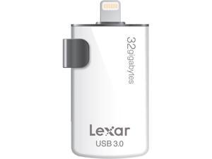 Lexar 32GB JumpDrive M20i Mobile Lightning/USB 3.0 Flash Drive (LJDM20I-32GBBNL) Lexar 32GB JumpDrive M20i Mobile Lightning/USB 3.0 Flash Drive (LJDM20I-32GBBNL)