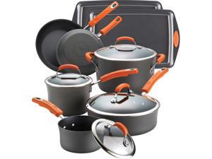 Rachael Ray 12-pc. Nonstick Hard Anodized II Cookware Set Rachael Ray 12-pc. Nonstick Hard Anodized II Cookware Set