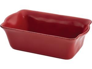 Rachael Ray 9x5-in. Cucina Loaf Pan, Cranberry Rachael Ray 9x5-in. Cucina Loaf Pan, Cranberry