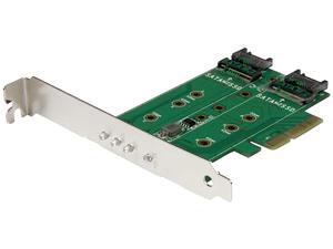 StarTech PEXM2SAT32N1 3Pt M.2 Ssd Adapter Card - 1X Pcie (Nvme) 2X Sata M.2 Pcie 3.0 - Interface Adapter - M.2 - M.2 Card / Sata 6Gb/S - 6 Gbps - Pcie 3.0 StarTech PEXM2SAT32N1 3Pt M.2 Ssd Adapter Card - 1X Pcie (Nvme) 2X Sata M.2 Pcie 3.0 - Interface Adapter - M.2 - M.2 Card / Sata 6Gb/S - 6 Gbps - Pcie 3.0