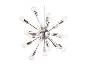 Zuo Modern Pulsar Ceiling Lamp Chrome Zuo Modern Pulsar Ceiling Lamp Chrome
