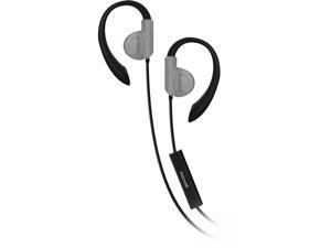 Maxell 199635 Eh-131S Fitness Earhook With Mic Sweat Resistant Silver Maxell 199635 Eh-131S Fitness Earhook With Mic Sweat Resistant Silver