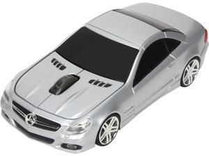 Road Mice Mercedes SL550 HP-11MBS5SXA Silver 1 x Wheel USB RF Wireless Optical Mouse Road Mice Mercedes SL550 HP-11MBS5SXA Silver 1 x Wheel USB RF Wireless Optical Mouse